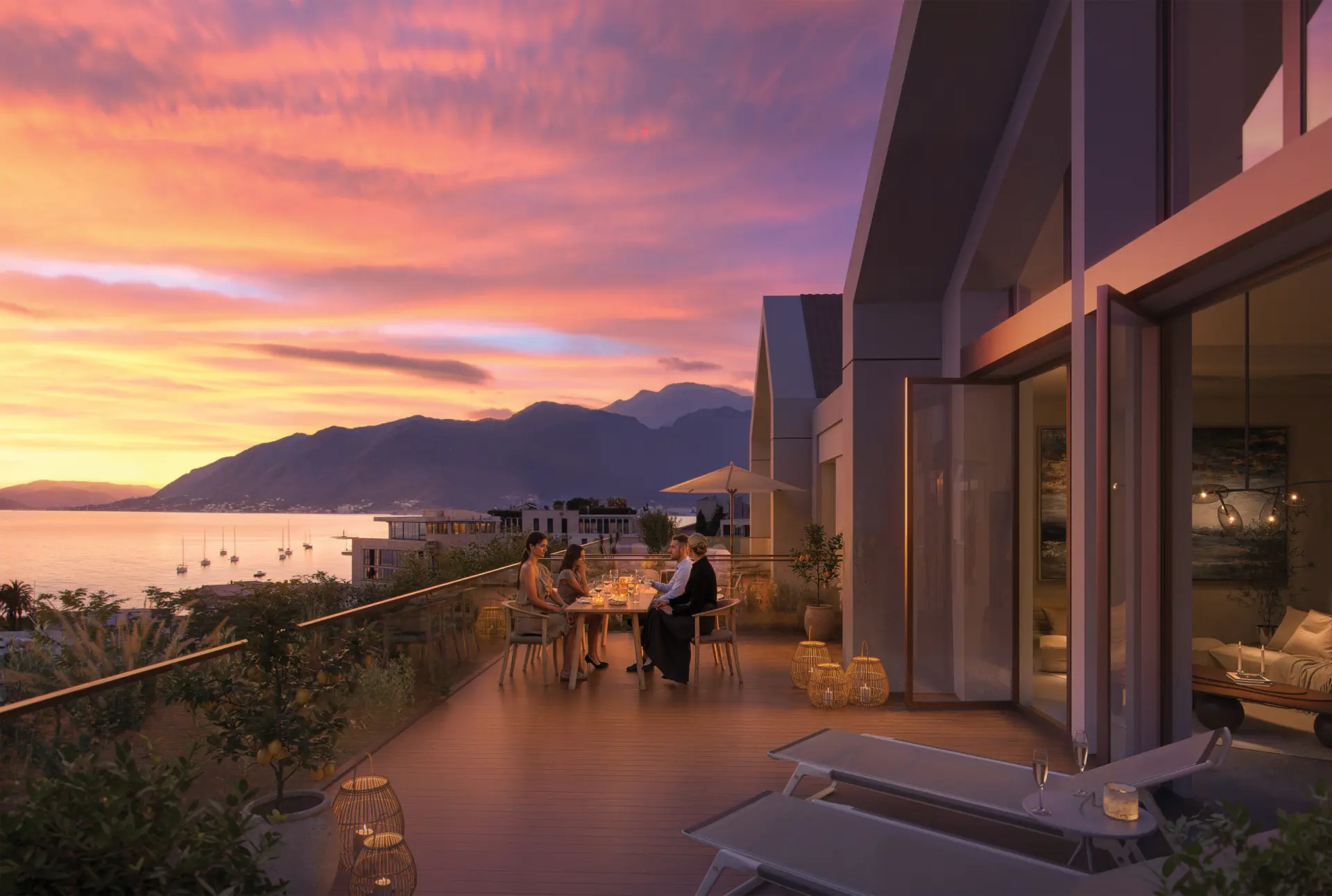 Two-bedroom apartment Vero & Versa neighborhood, Porto Montenegro