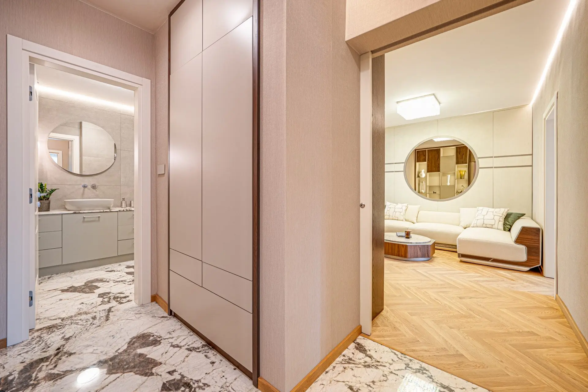 Designer three-bedroom apartment on Sofia’s prestigious Saborna street