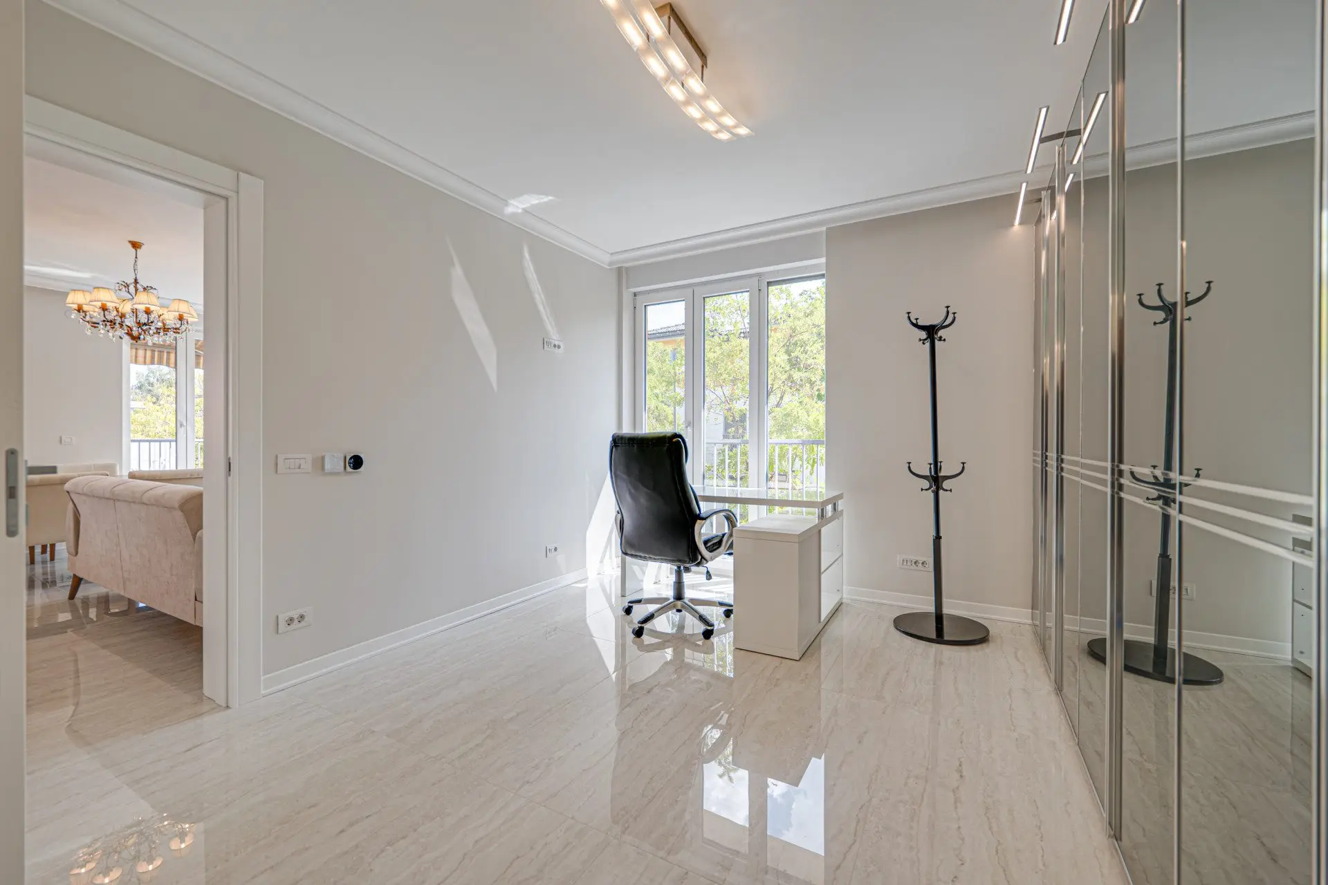 New four-bedroom apartment in a gated community for sale