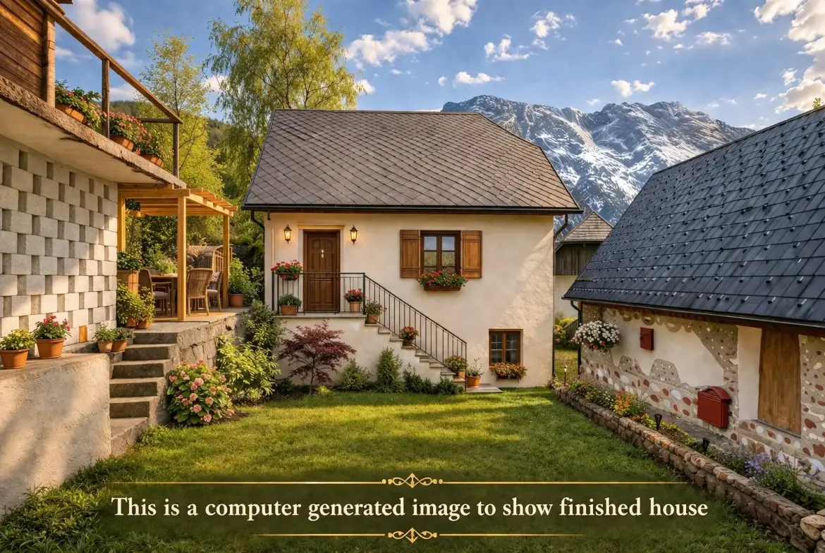 Soca Area – House in Strmec with Views of the Julian Alps