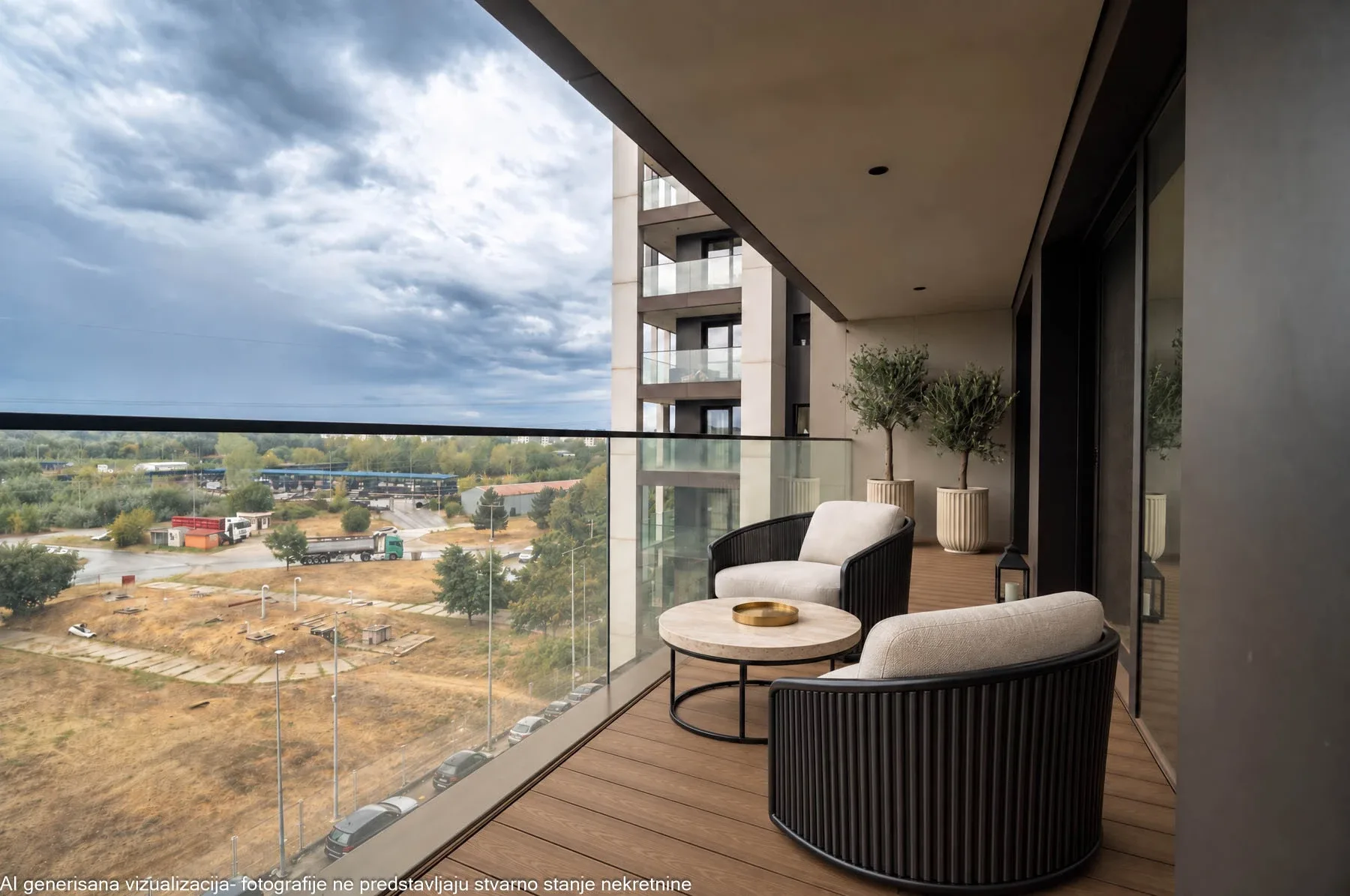 8-8-1 2-Bedroom Apartment, 76 m² – Sakura Park, Novi Beograd, Belgrade