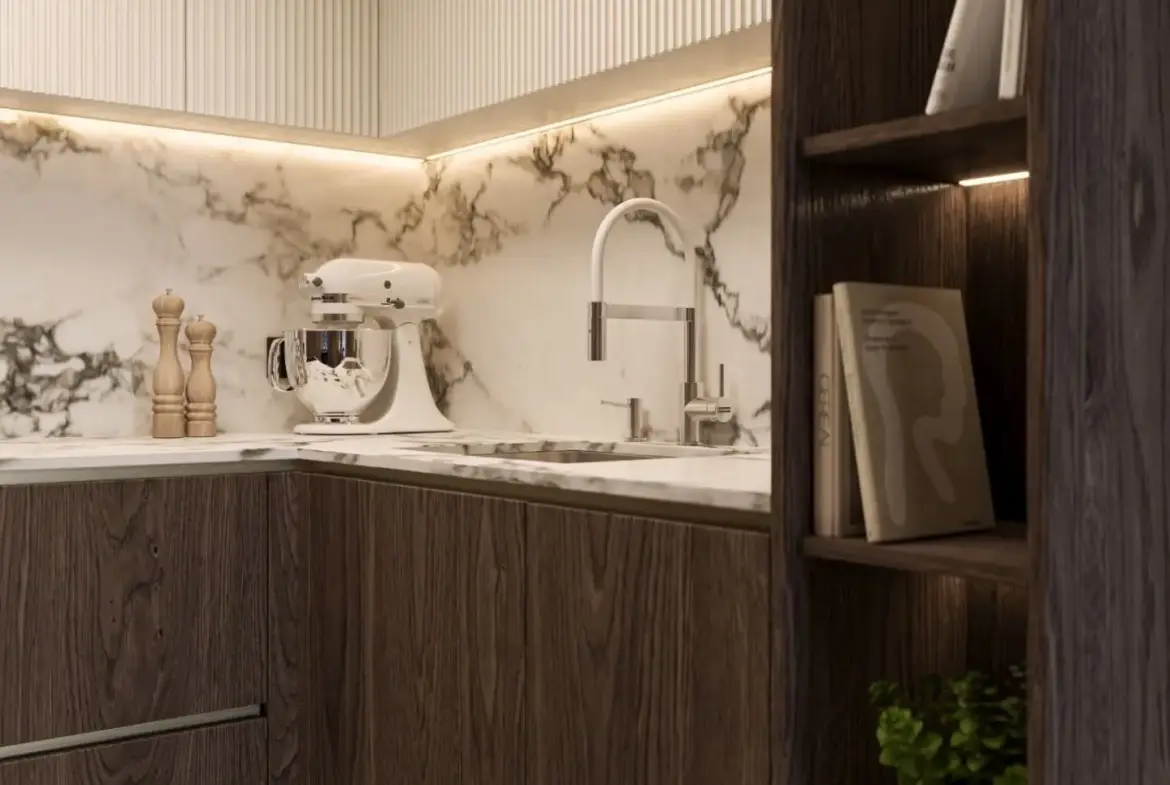 Luxury maisonette in a new complex in Krastova Vada