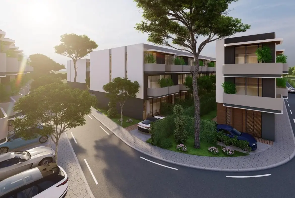 4-Bedroom Townhouse for Sale in La Dimora Residence | C-11 Middle Single Row with Garden & Community Views