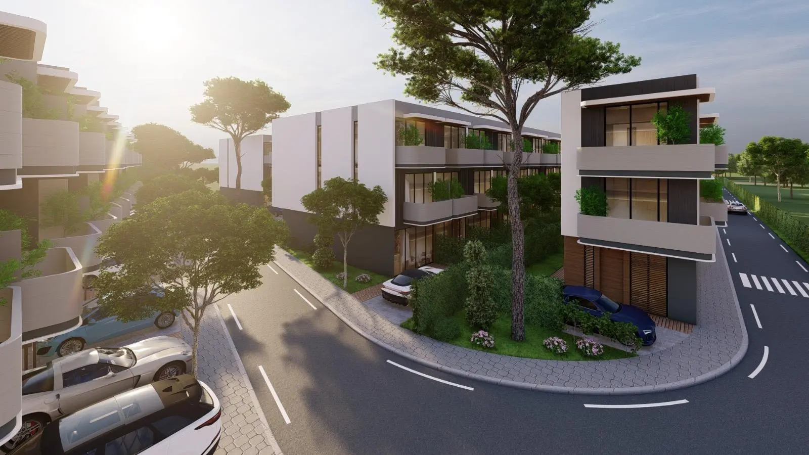 4-Bedroom Townhouse for Sale in La Dimora Residence | C-11 Middle Single Row with Garden & Community Views