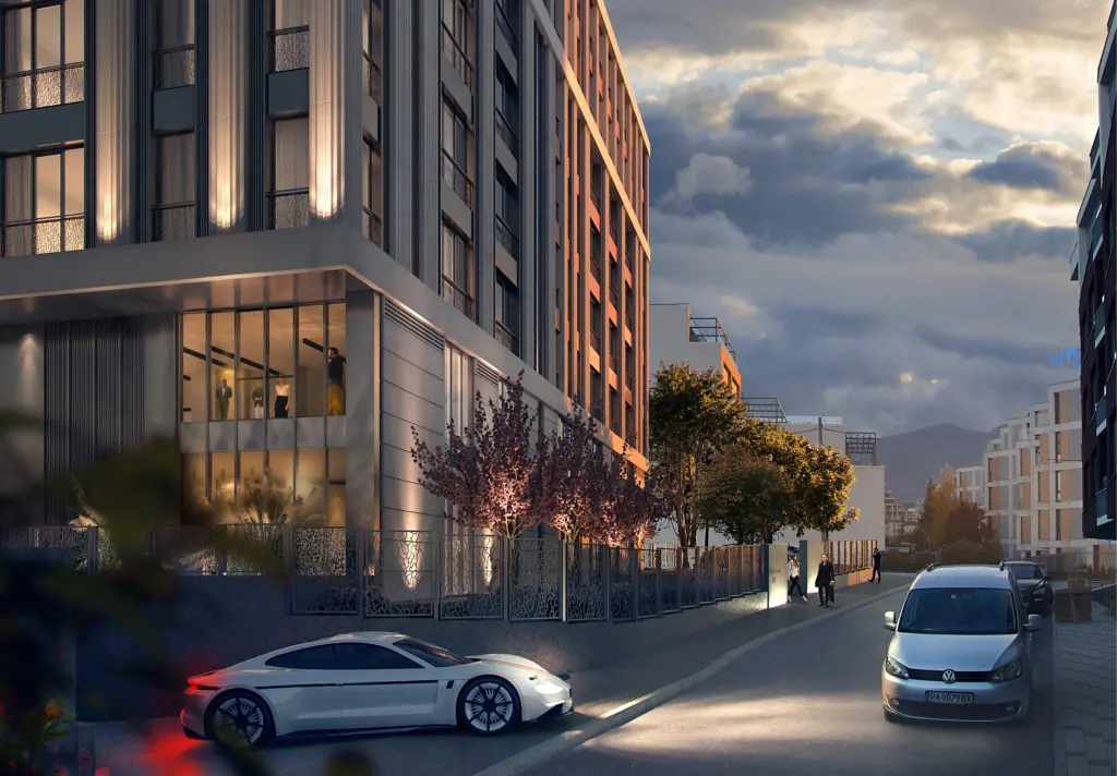 Multi-room apartment in a new elegant building on Cherni Vrah Blvd. for sale