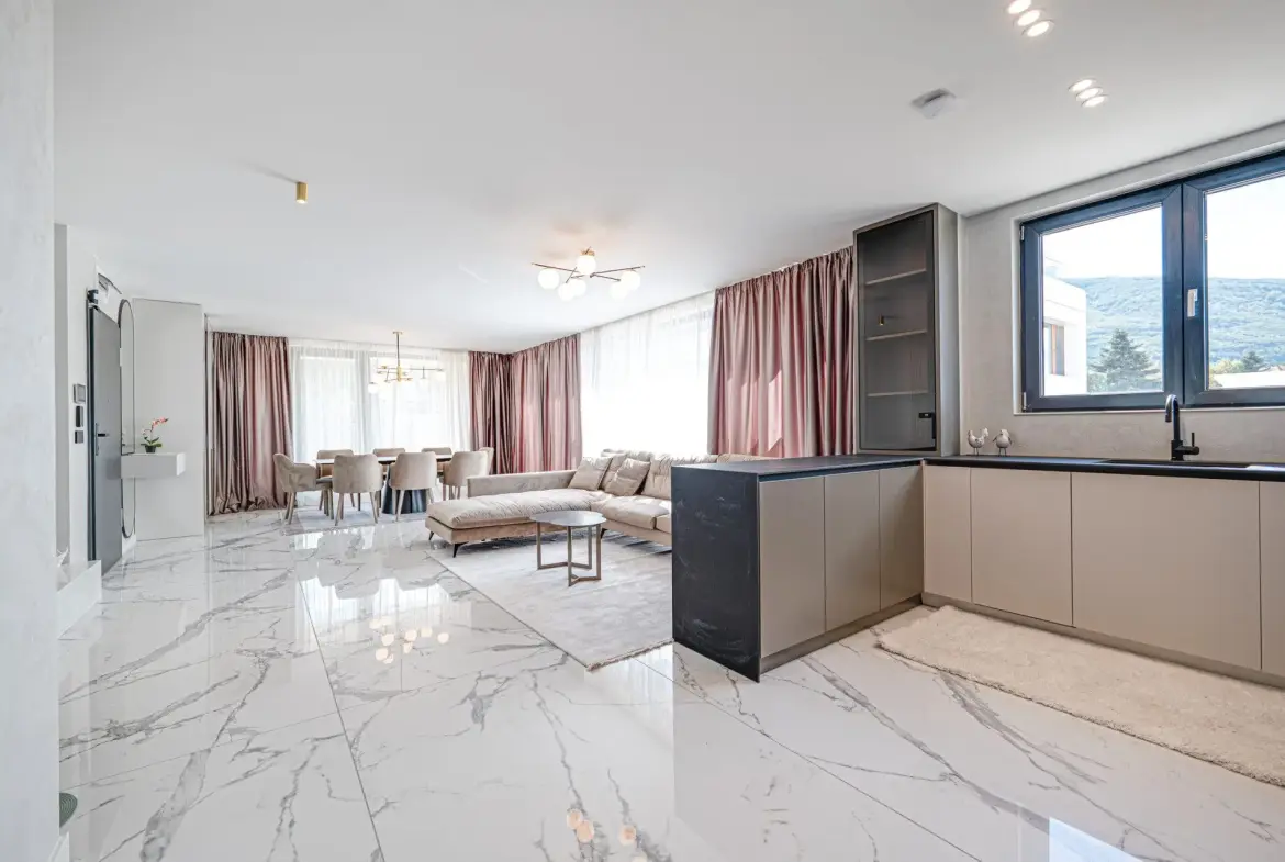 Two-bedroom apartment in a boutique building in Dragalevtsi near Britanica Park School