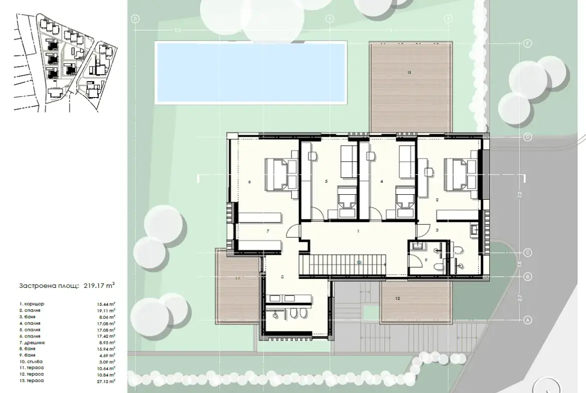 Newly built detached house in a gated complex at the foot of Vitosha Mountain