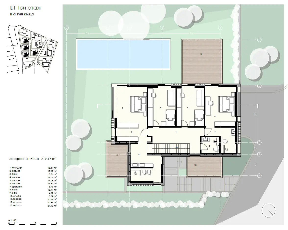 Newly built detached house in a gated complex at the foot of Vitosha Mountain