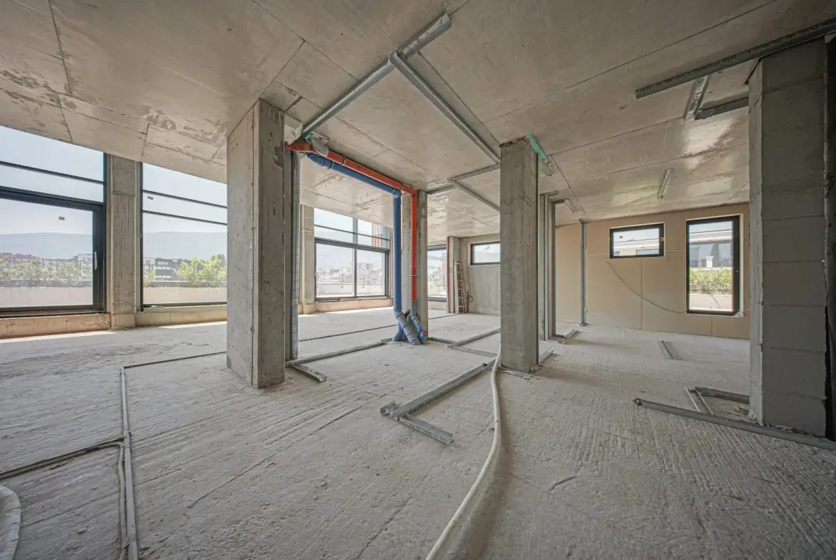 A detached penthouse with a homely feel