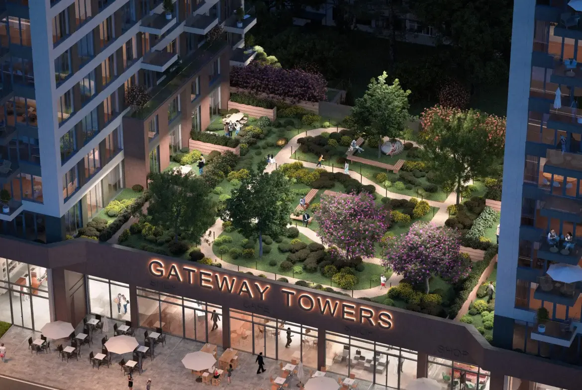 Shop in the newly built residential building GATEWAY TOWERS on Tsarigradsko shose Blvd.
