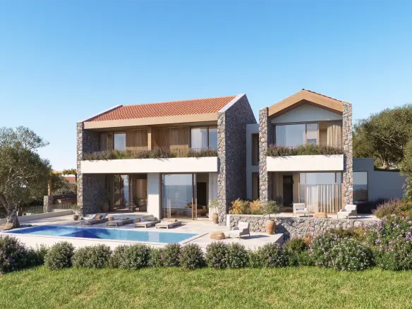 Prime Location Villa overlooking the first holes of the golf course and Adriatic Sea