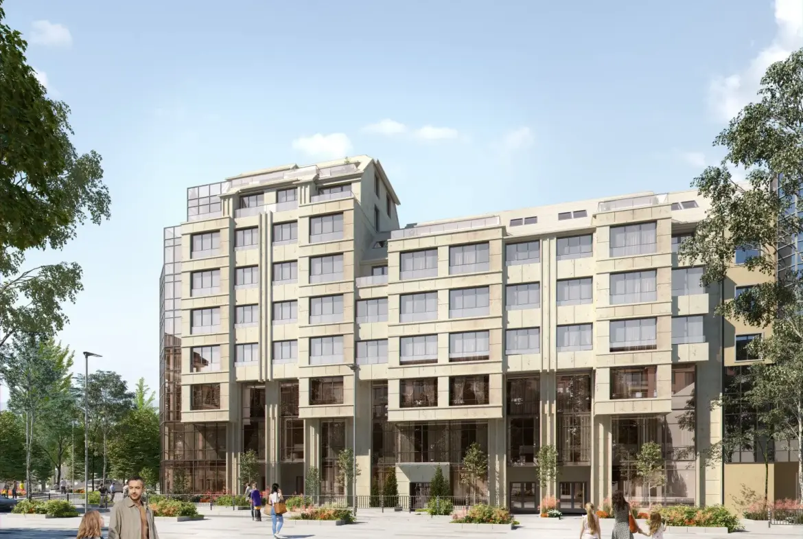 Restaurant in a new luxurious residential building next to James Boucher subway station for sale