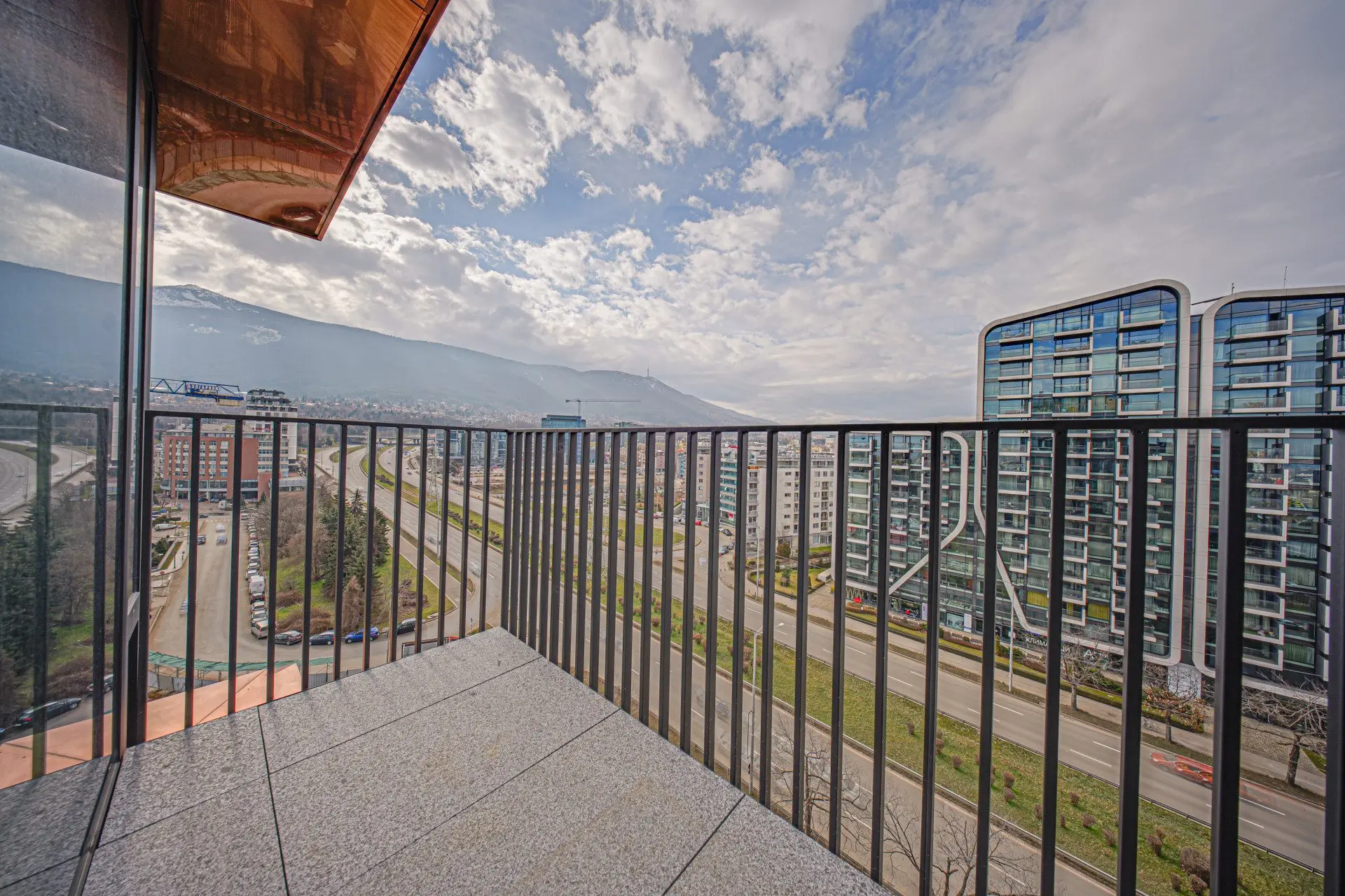 Elegantly furnished two bedroom apartment in a modern architectural building for sale