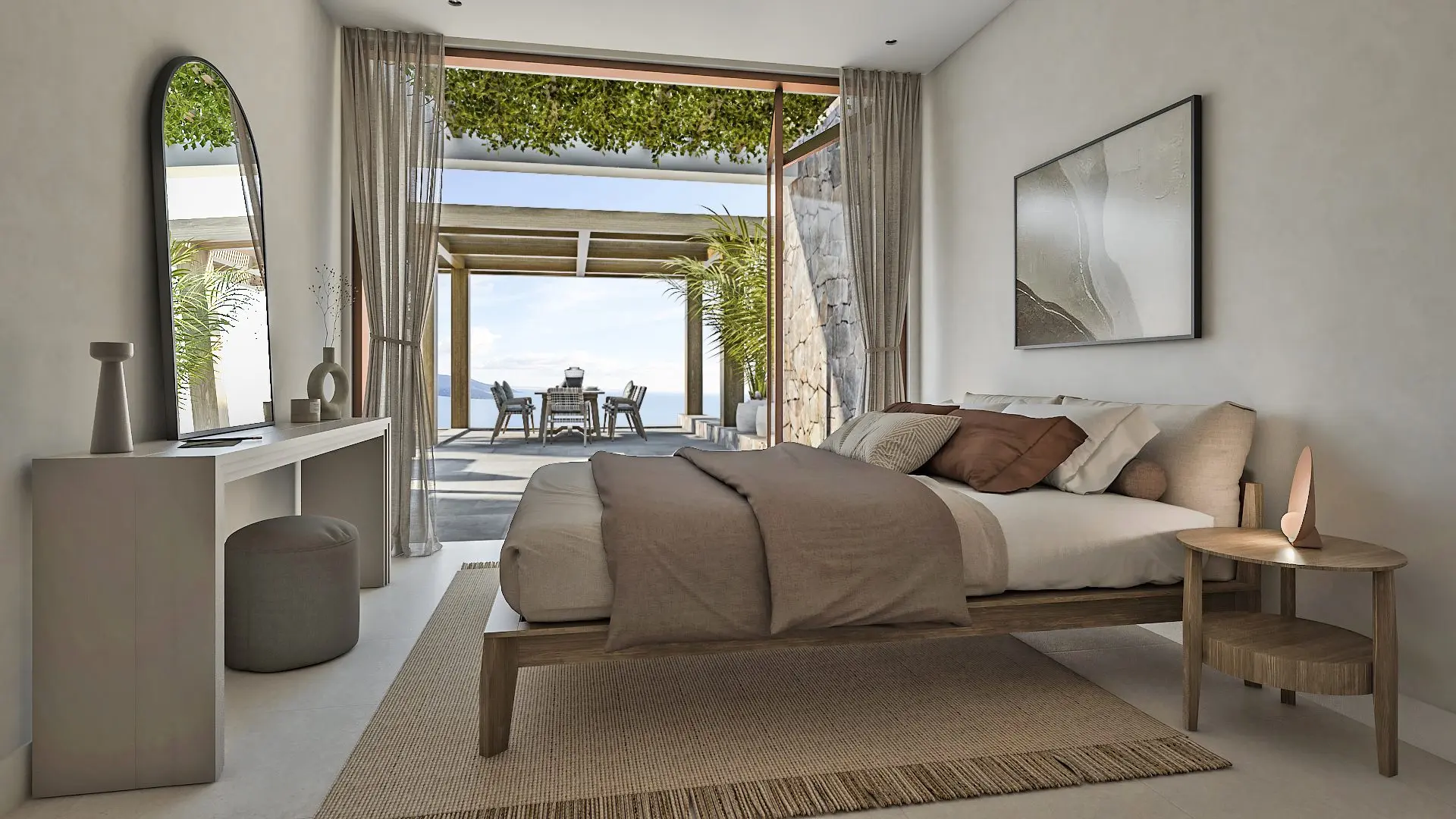 Prime Location Villa overlooking the first holes of the golf course and Adriatic Sea