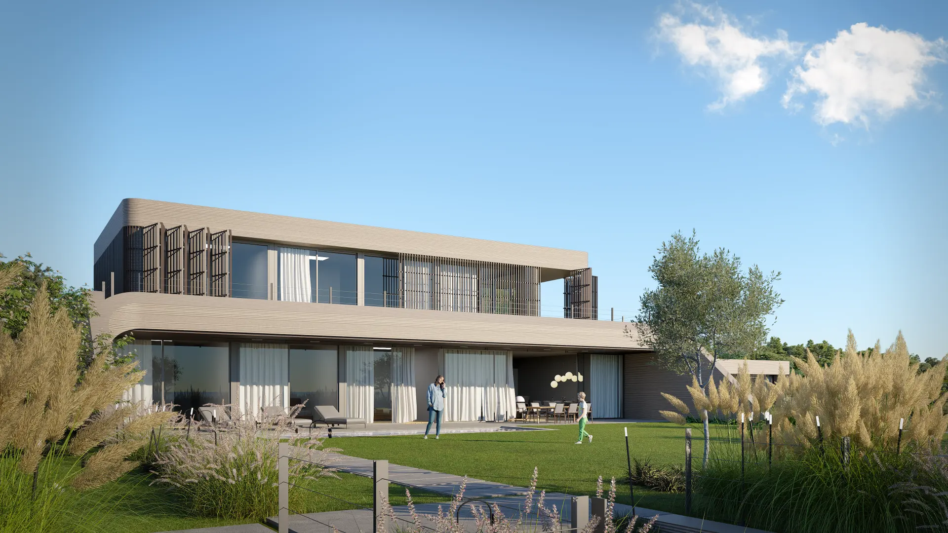 House in a boutique complex with a fantastic sea view in the town of Sozopol