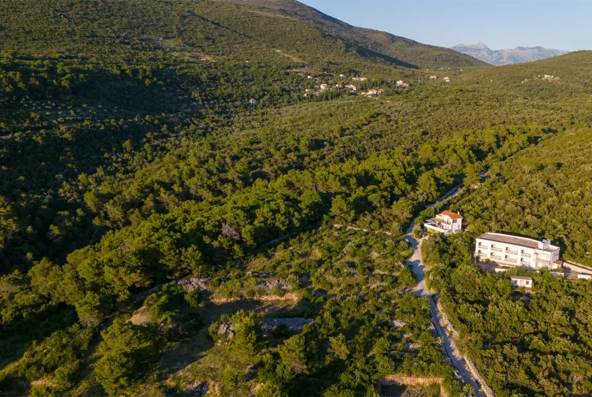 Urbanized land with a sea view for sale