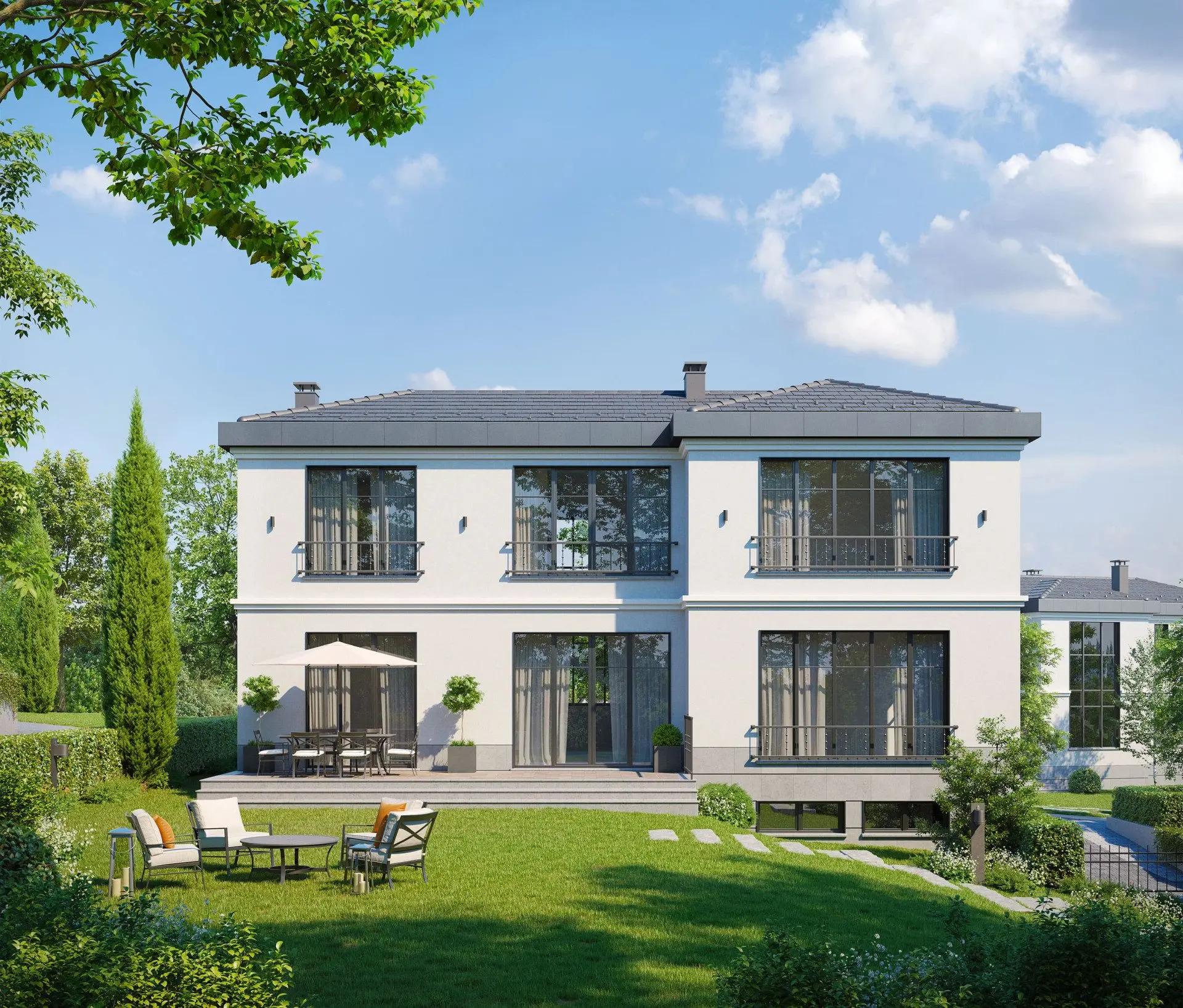 Luxury house in a gated complex in Simeonovo for sale