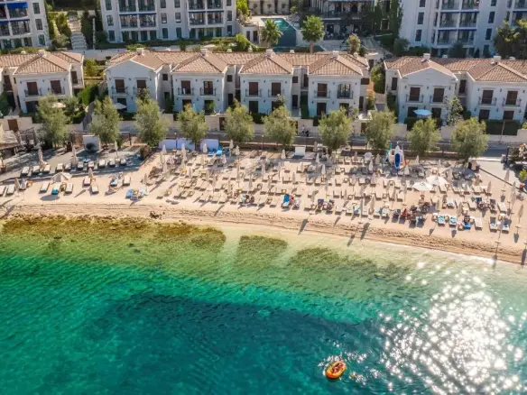 Luxury beachfront villa, part of the HUMA Kotor Bay Hotel & Villas