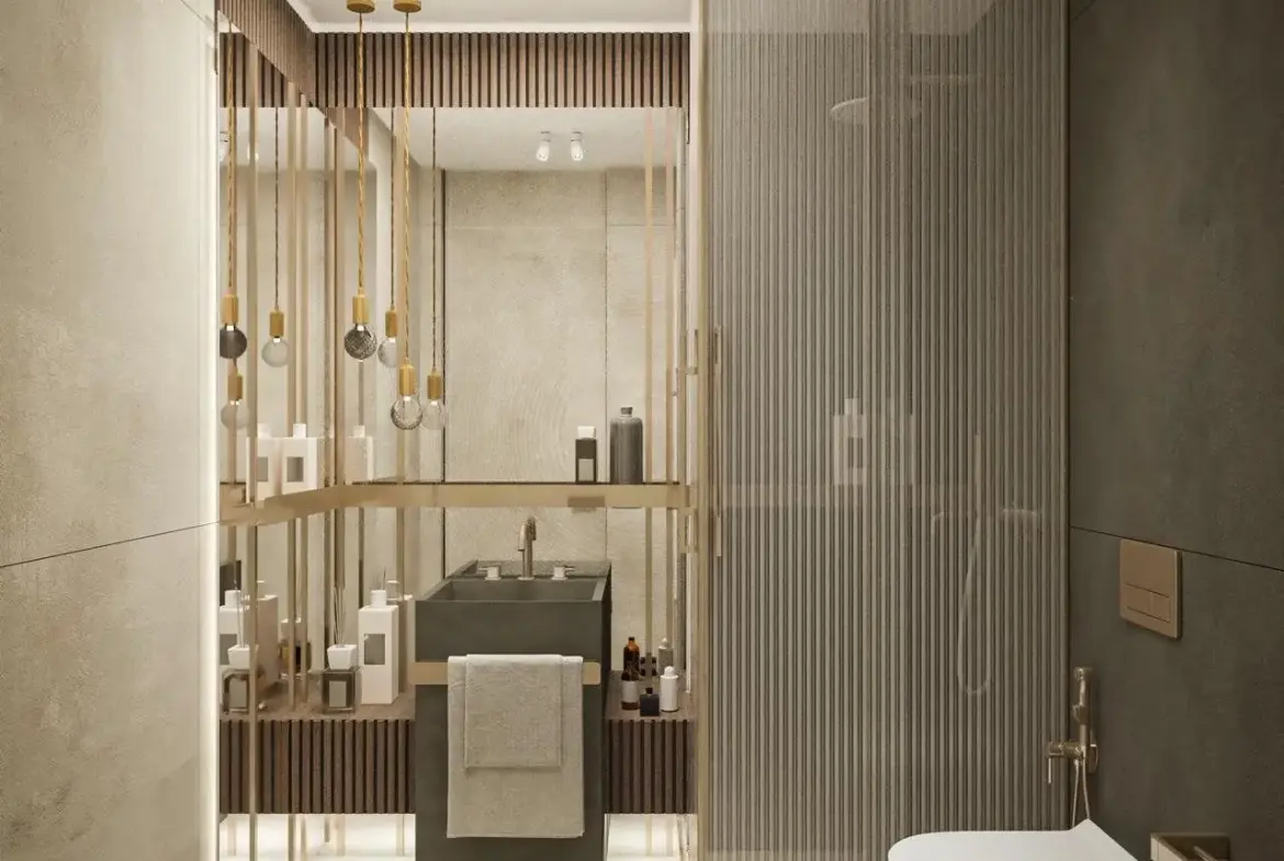 Impressive multi-room apartment on an entire floor in a luxury building next to Paradise Mall