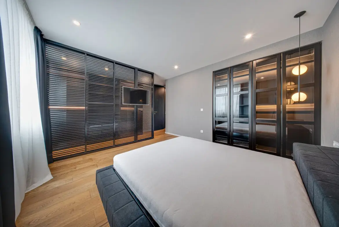 Designer two-bedroom apartment in the prestigious A3 building on Bulgaria Blvd. for sale
