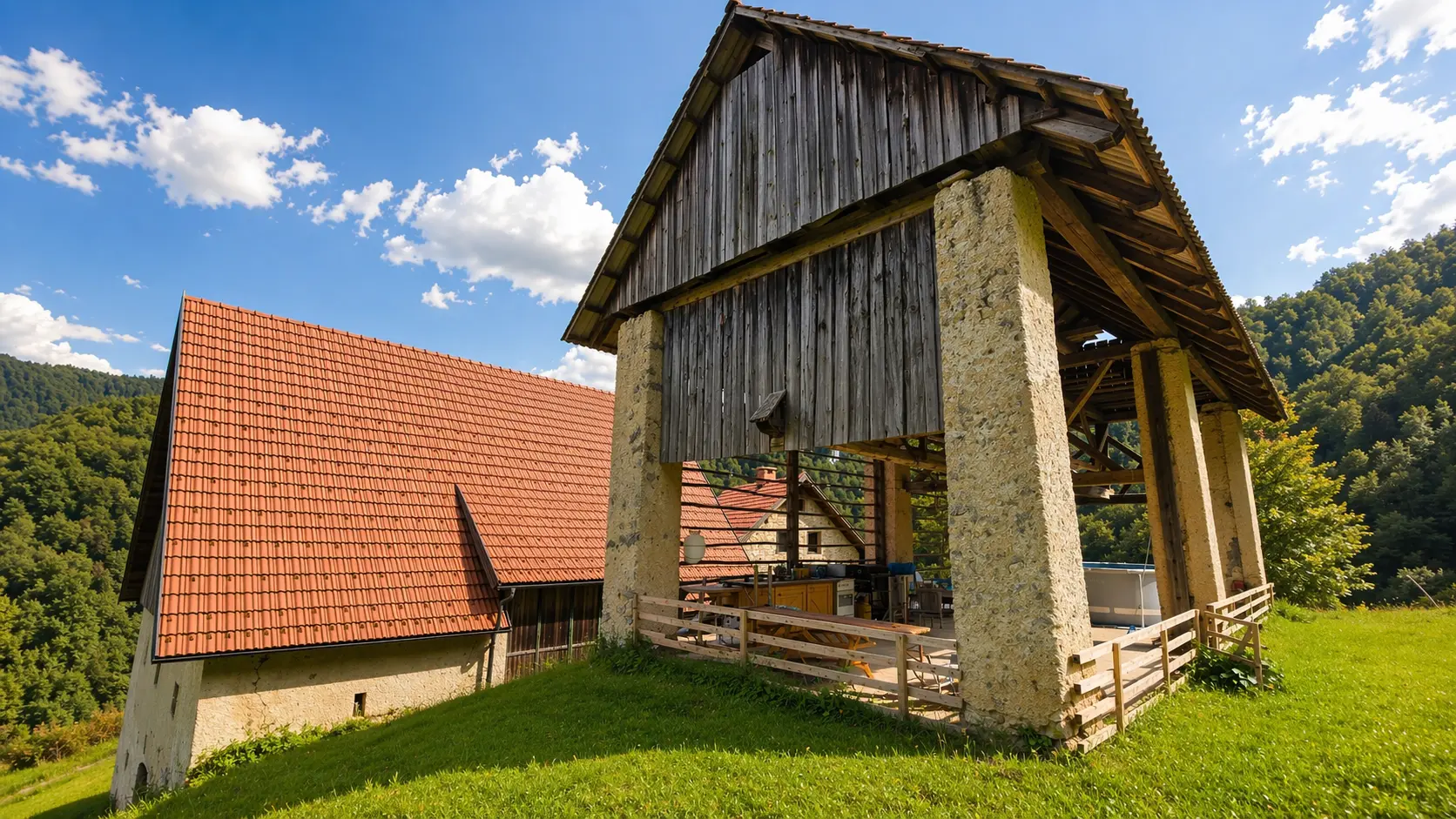 9-1 Idrija–Cerkno Area, Unique 40-Hectare Estate with Private Water Spring