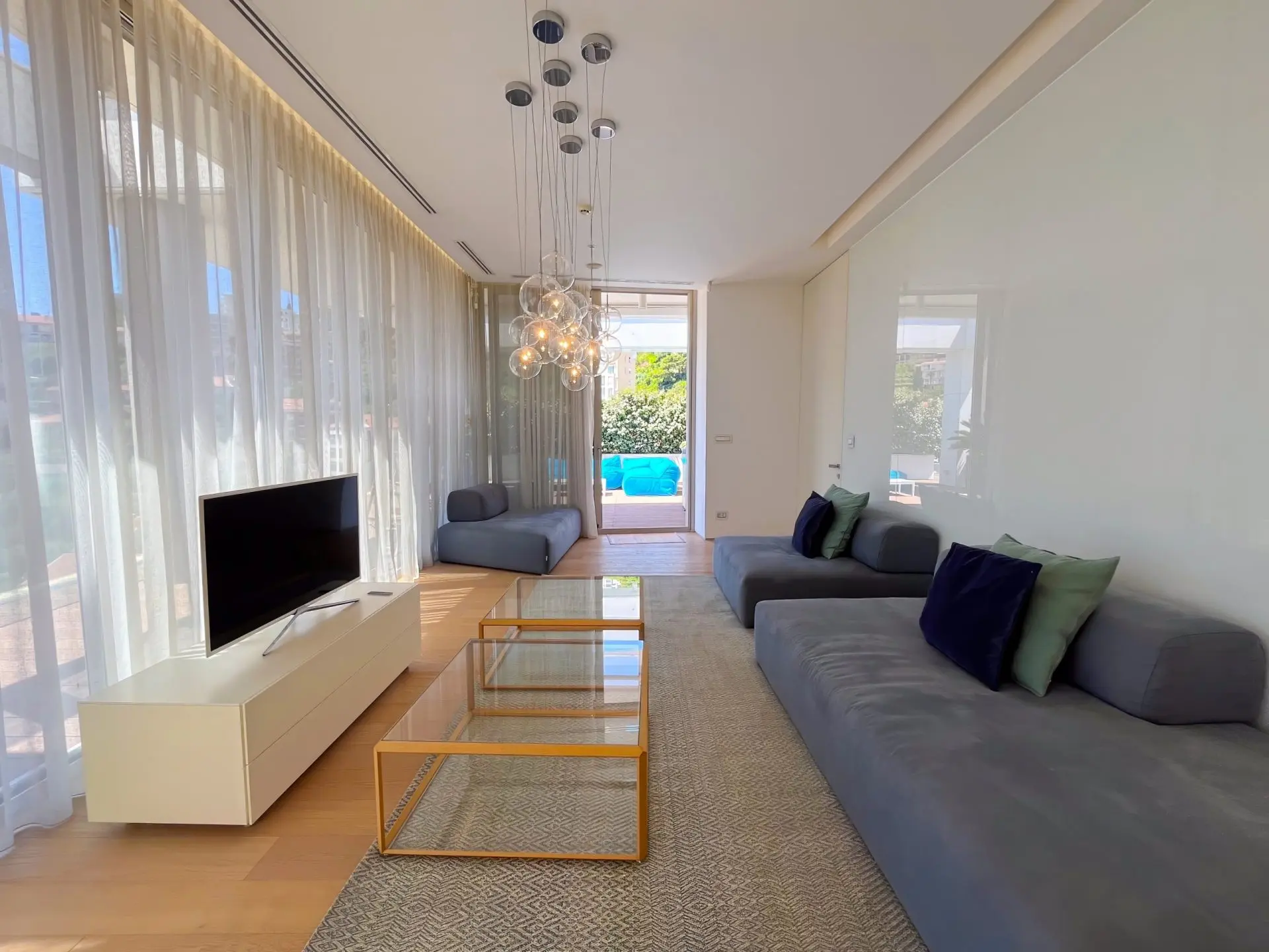 Modern three bedroom apartment