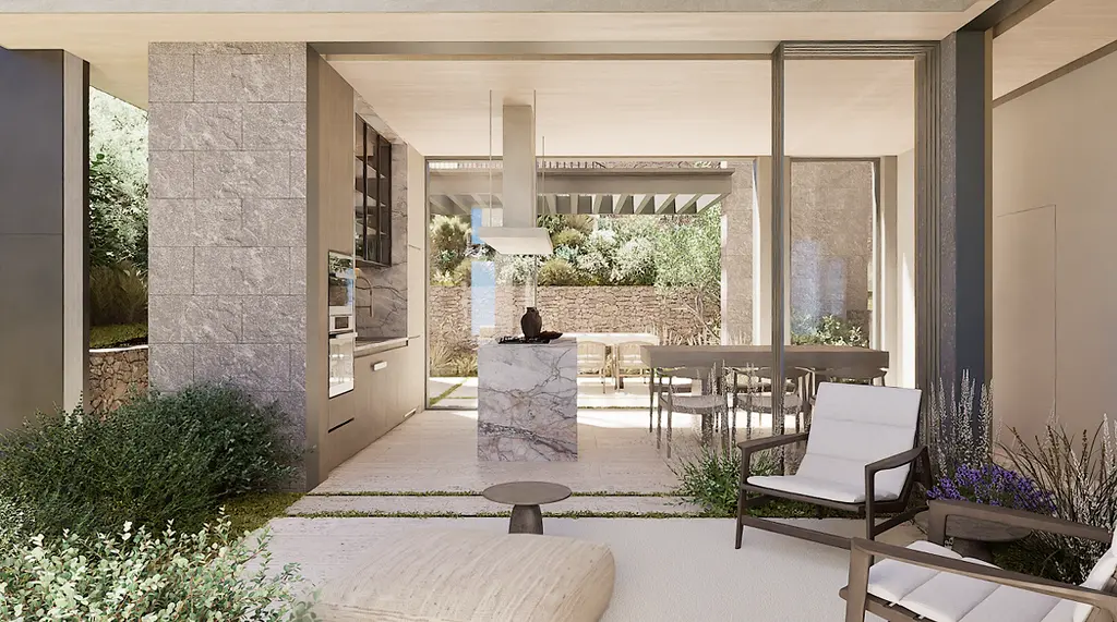 Three-Bedroom Twin Villa with Pool and Boka Bay Views at The Peaks, Luštica Bay
