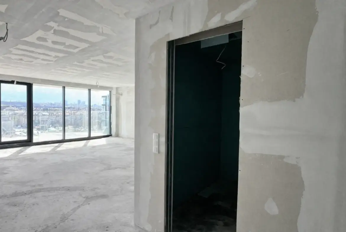 Two-bedroom apartment in a luxury complex near Zaimov Park