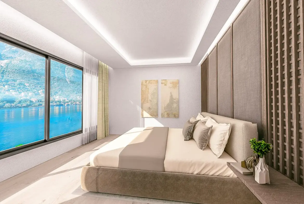Luxurios four-bedroom Villa with views of the Bay