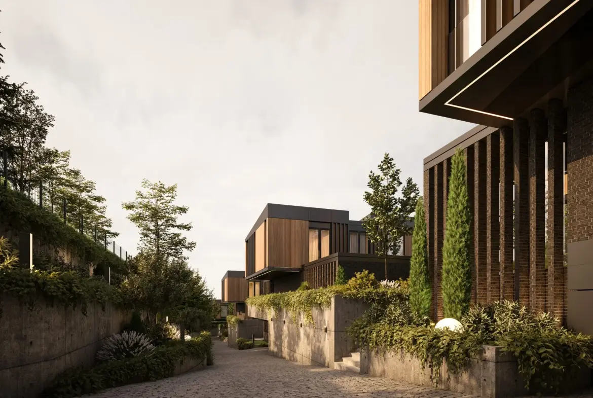 Newly built detached house in a gated complex at the foot of Vitosha Mountain