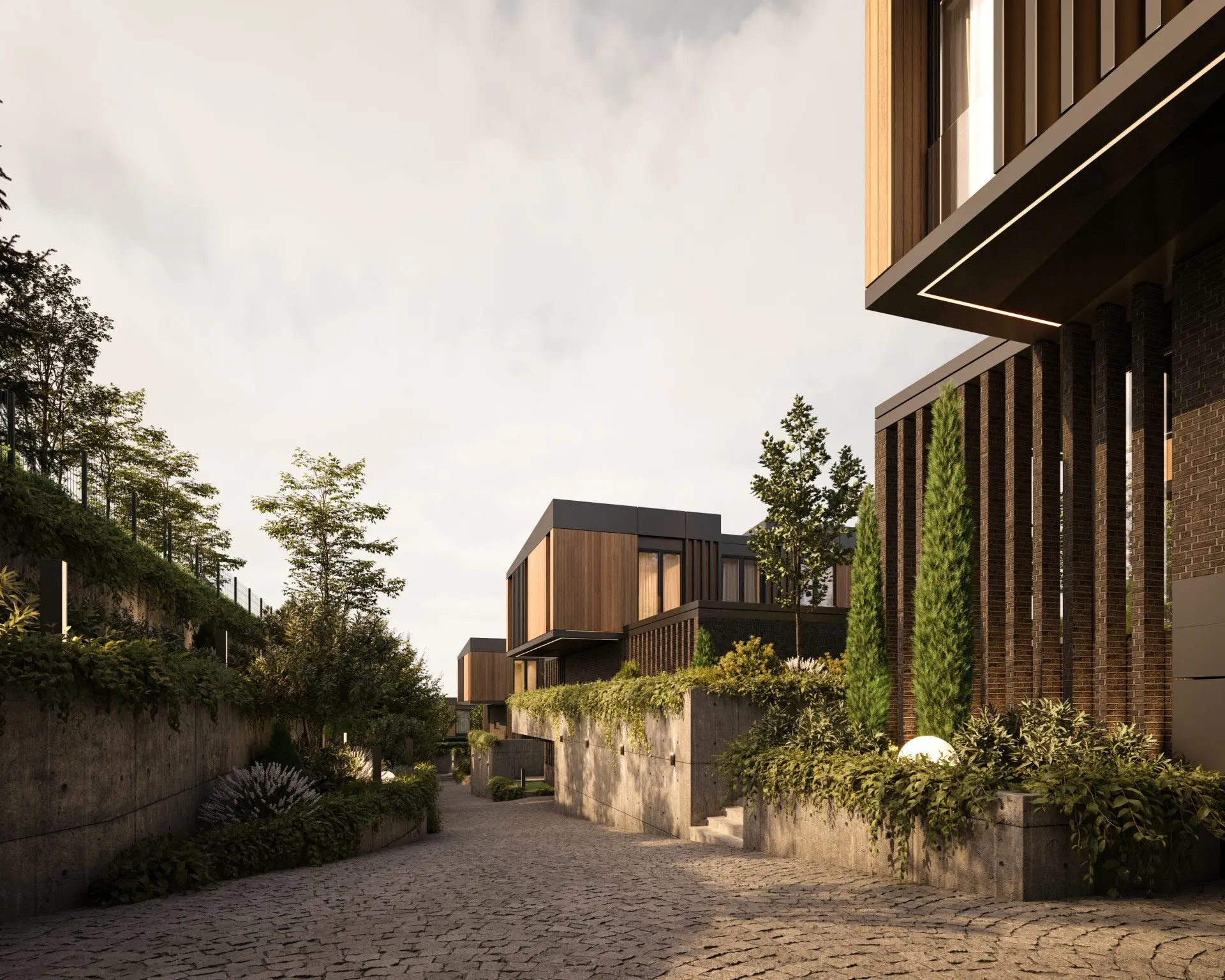 Newly built detached house in a gated complex at the foot of Vitosha Mountain