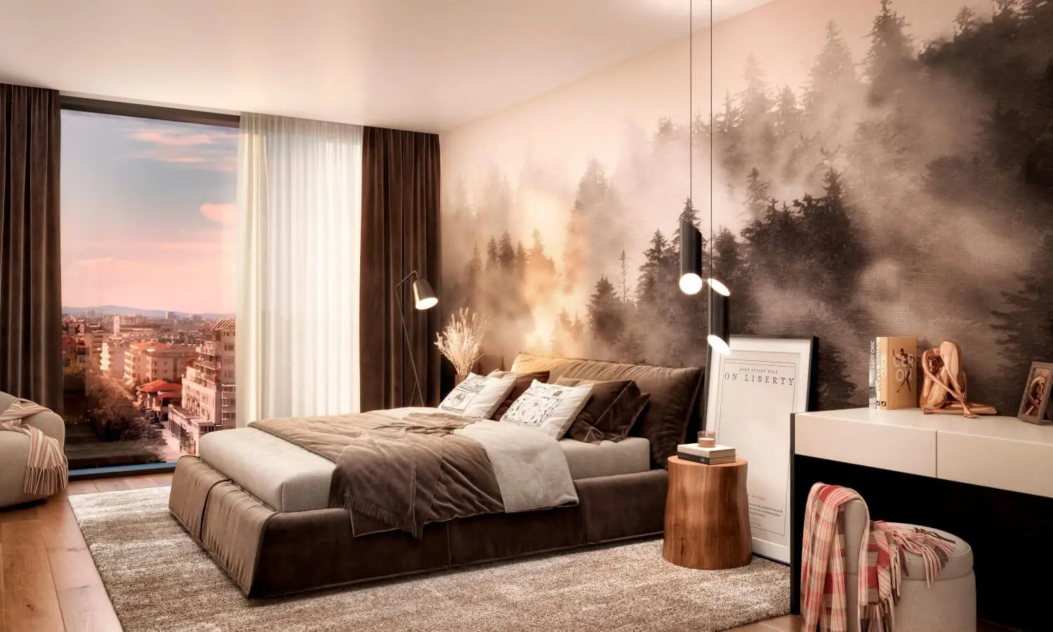 Apartment in a modern and multifunctional building in Mladost 3 next to the metro station