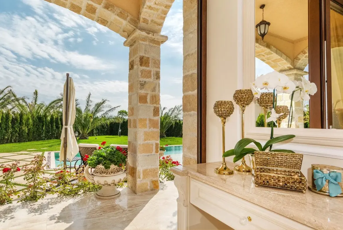 First class villa with pool in a gated complex in Sunny Beach for sale