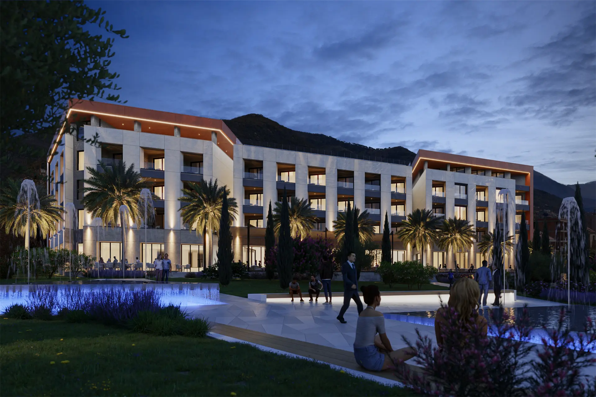 Two-bedroom apartment available for sale in the new Luxury 5* Hotel Tivat & Residences