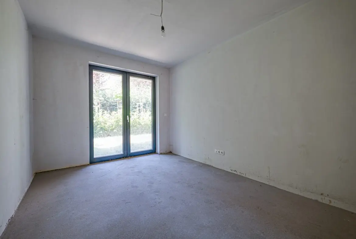 Apartment with a spacious private yard and a garage with direct indoor access in downtown Sofia