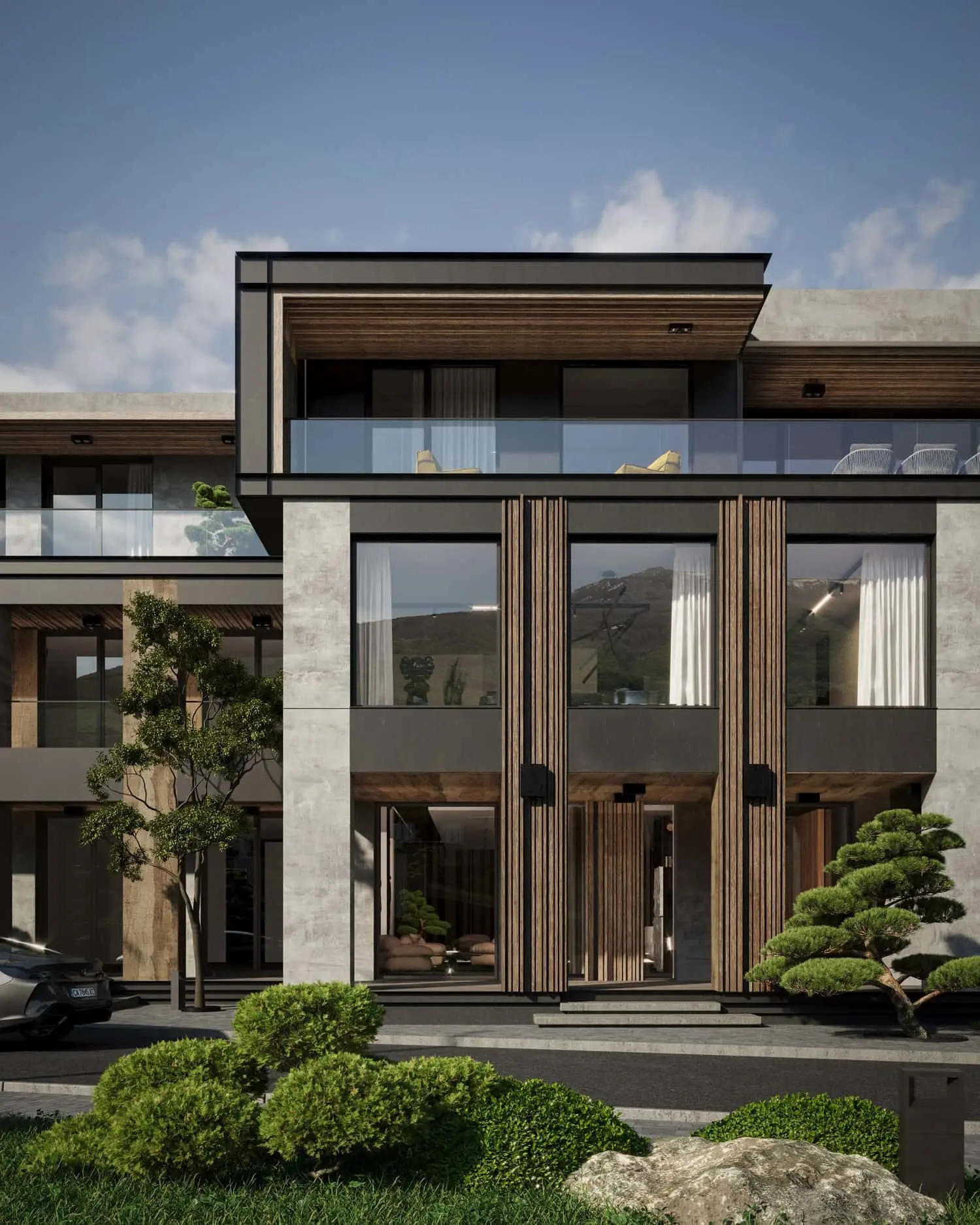 Two-level apartment with three bedrooms in a prestigious premium complex in Dragalevtsi