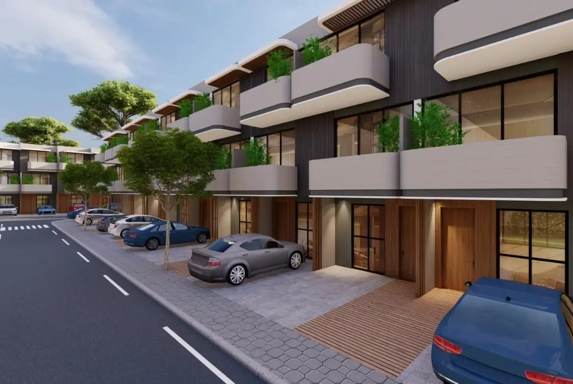 4-Bedroom Townhouse for Sale in La Dimora Residence | B-7 Middle Single Row with Garden & Community Views
