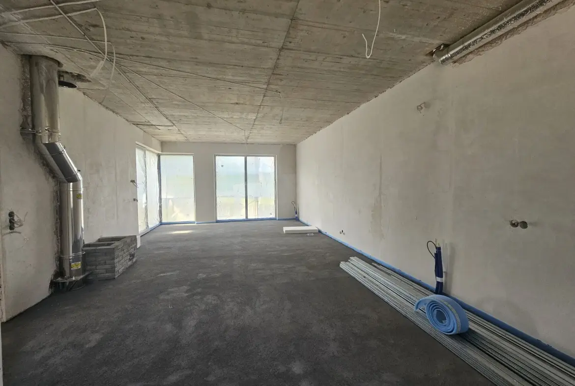 House with panoramic views and private yard in a villa village near Pirin Golf