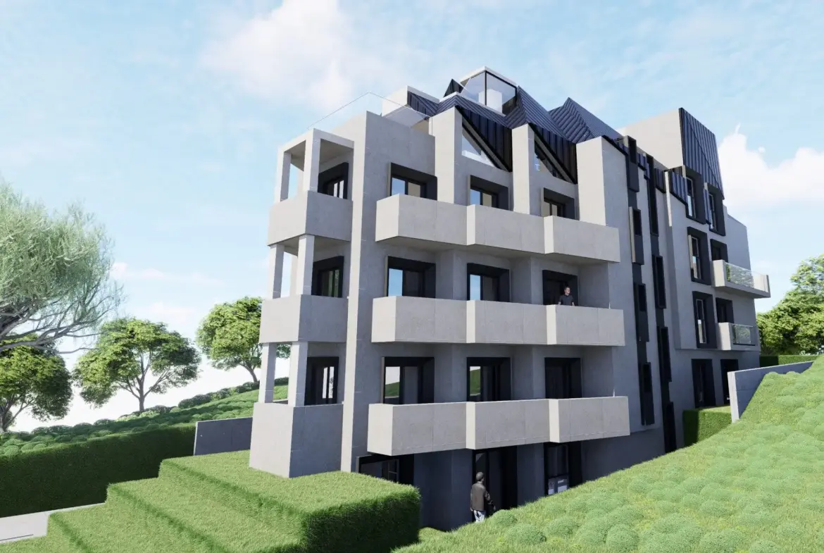 Two-bedroom apartment in a new boutique building, perfect location in Lozenets for sale