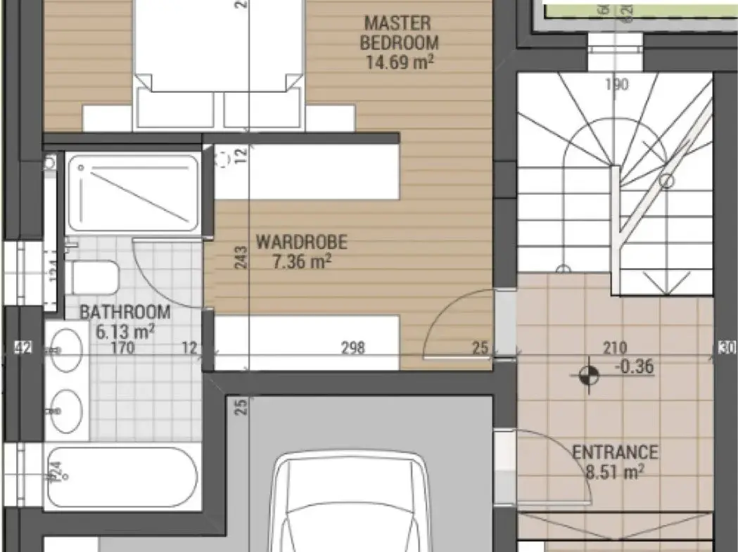 Single-family house in a new luxury gated residential complex
