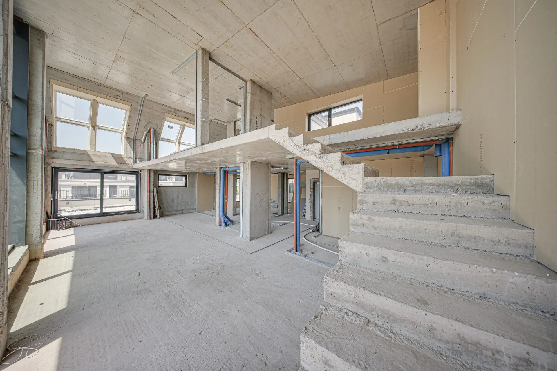A detached penthouse with a homely feel