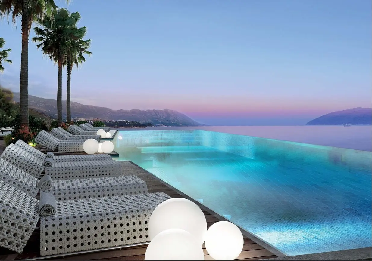 Luxurious Penthouse at the beachfront five-star complex in Budva