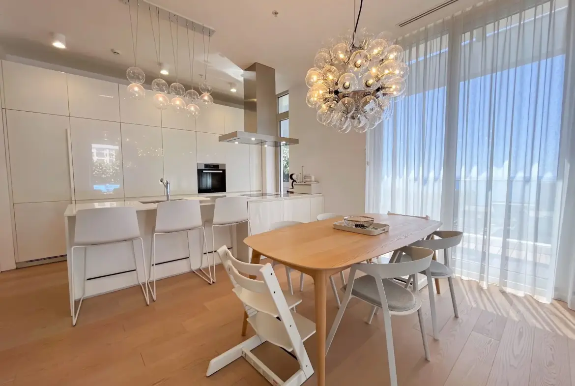 Modern three bedroom apartment