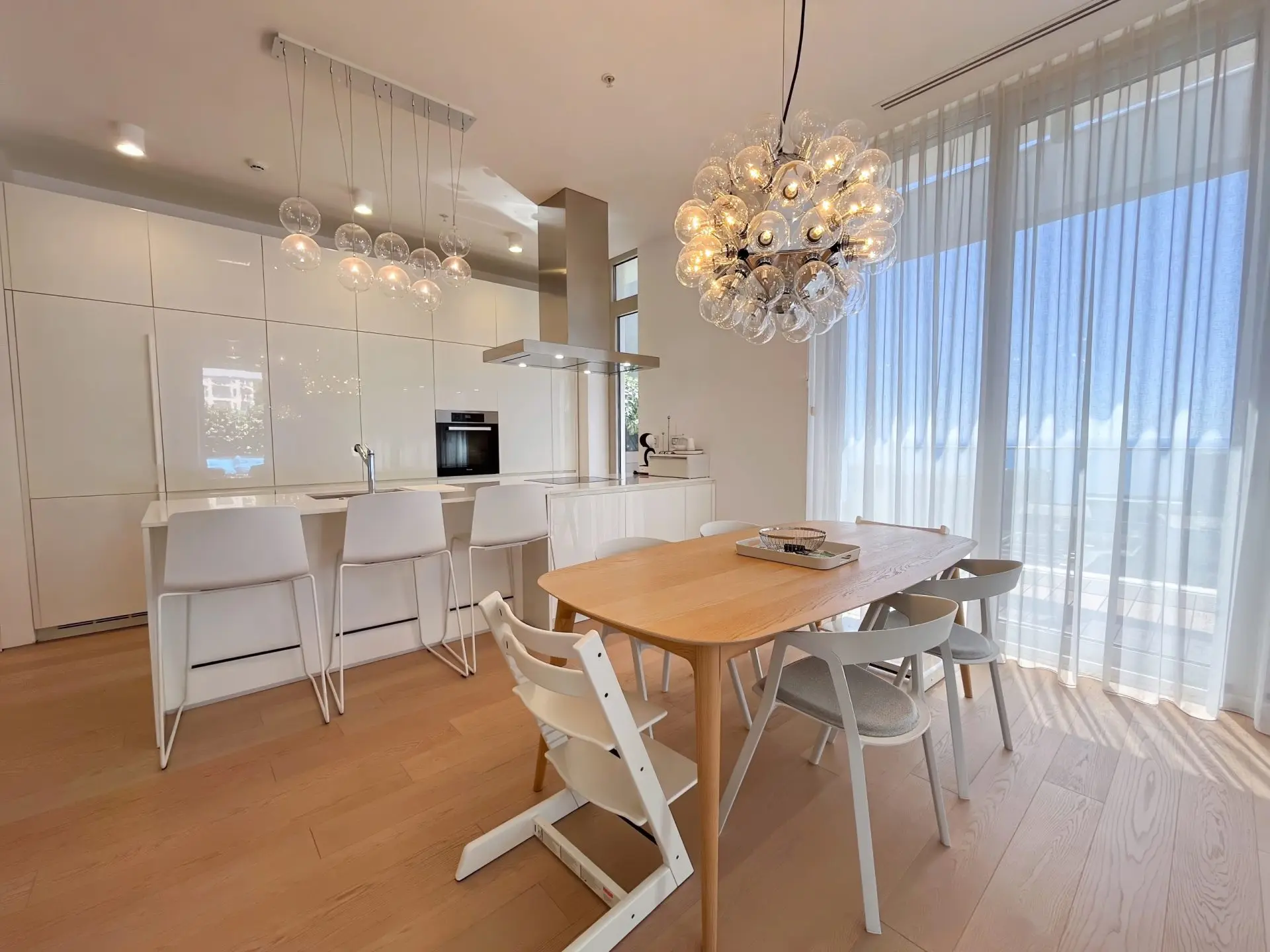 Modern three bedroom apartment