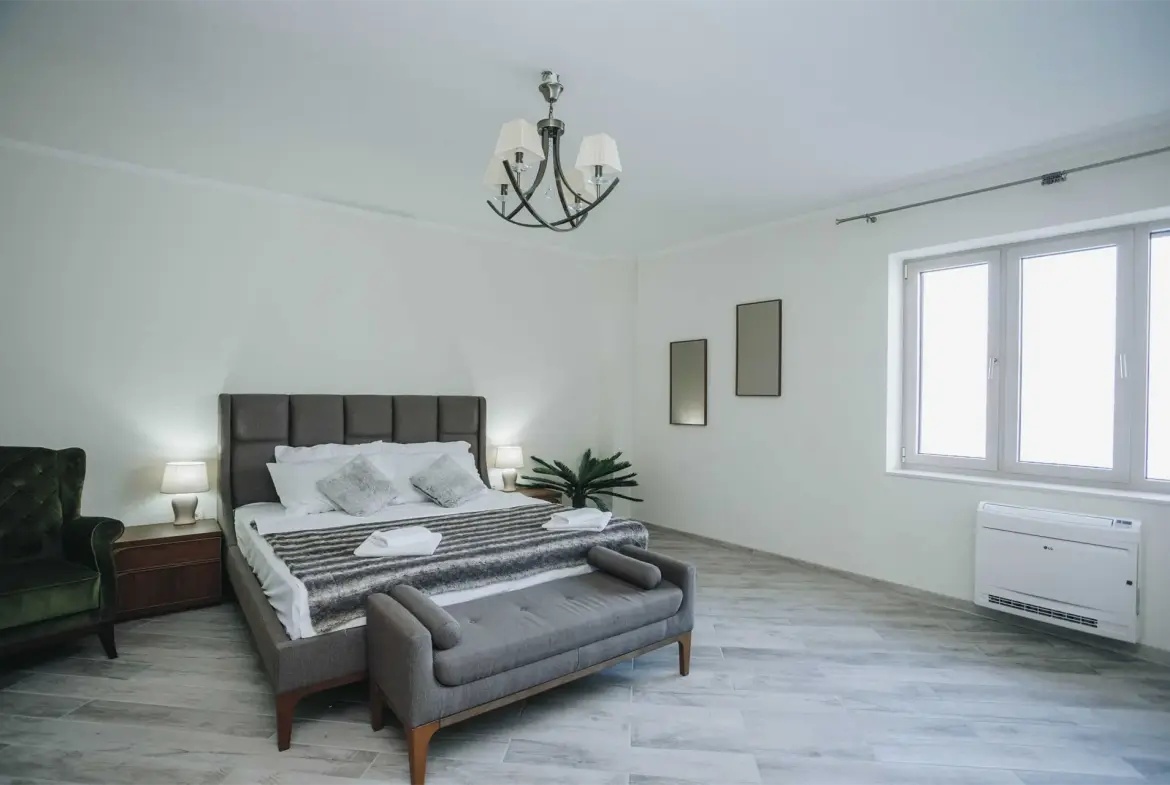 For sale seafront stone house with three apartments in Krasici