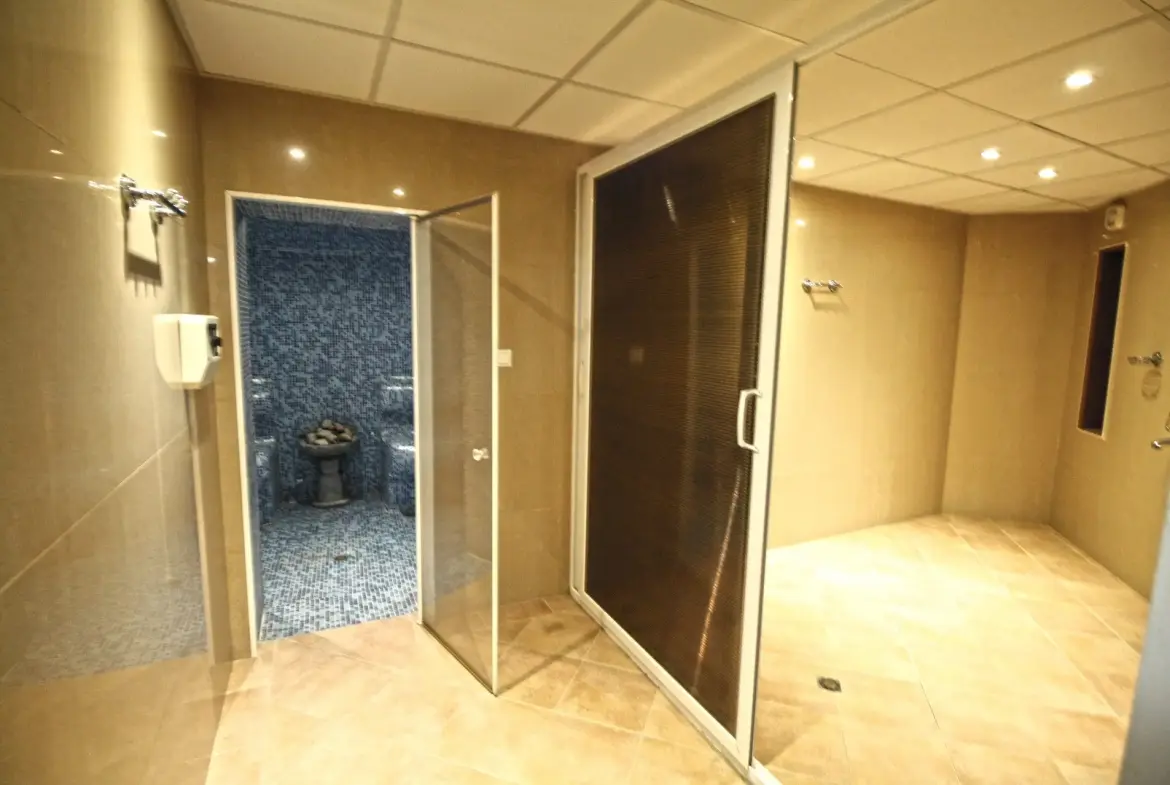 Spacious semi-furnished house in a gated community in Simeonovo.