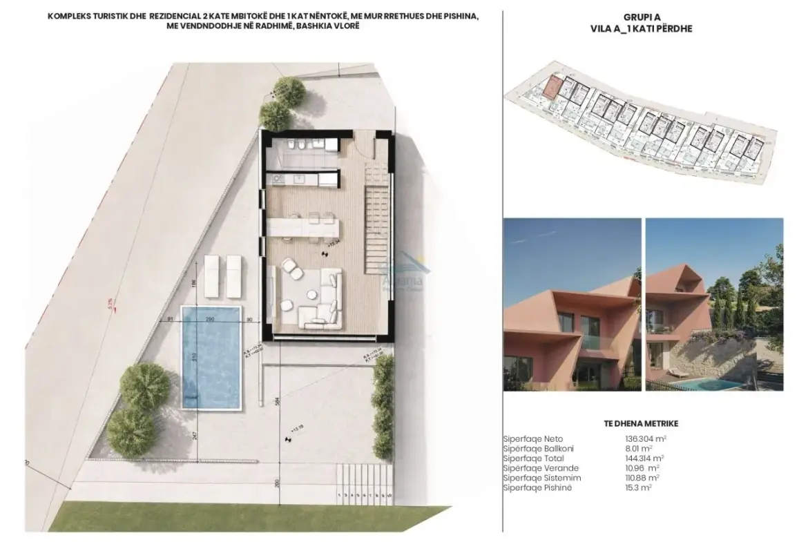 Luxury Villa With Swimming Pool For Sale In Radhimë, Vlorë – Prime Albanian Riviera Investment