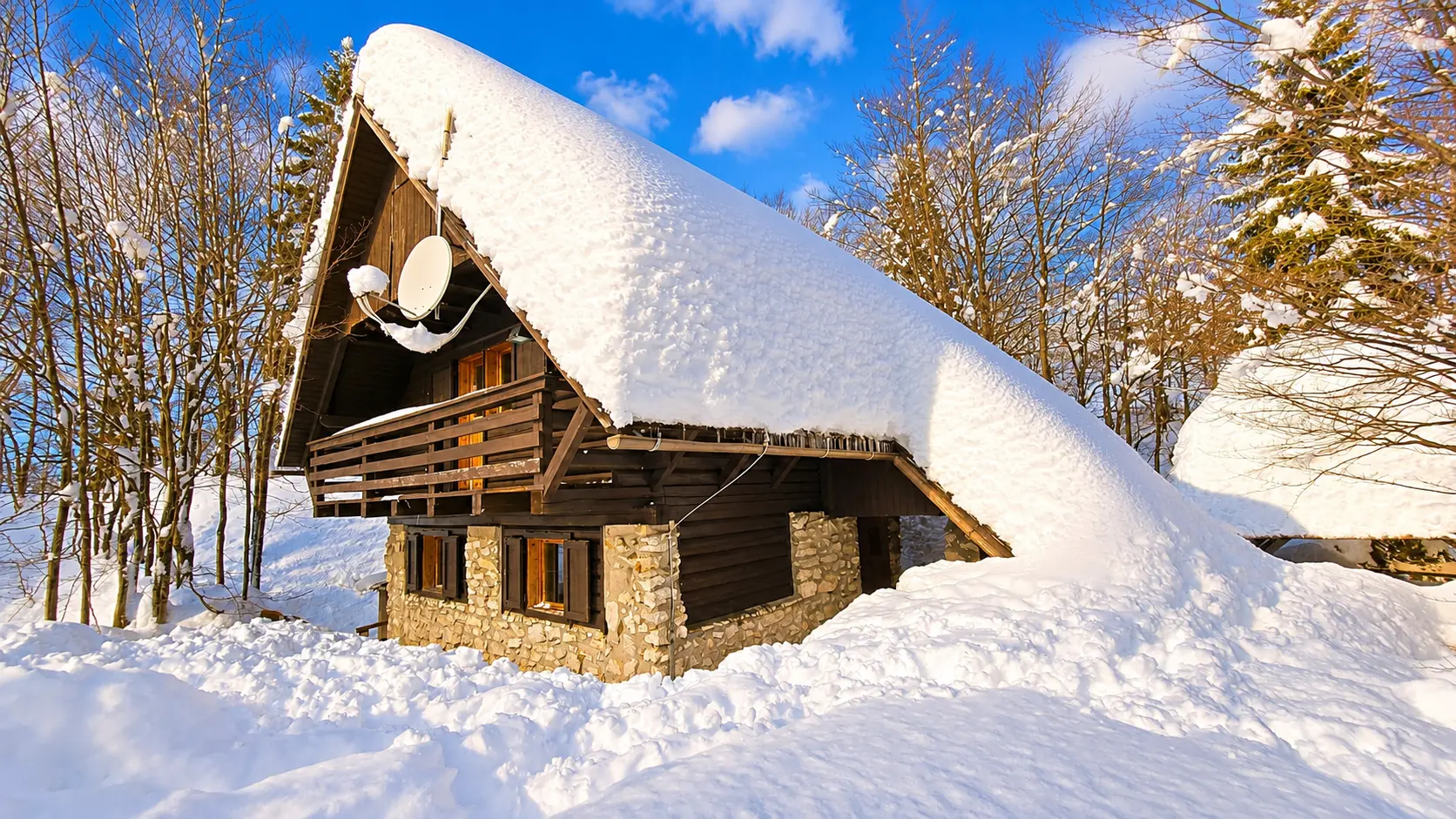 Bohinj area – Ski-In/Ski-Out Alpine Cottage in Vogel
