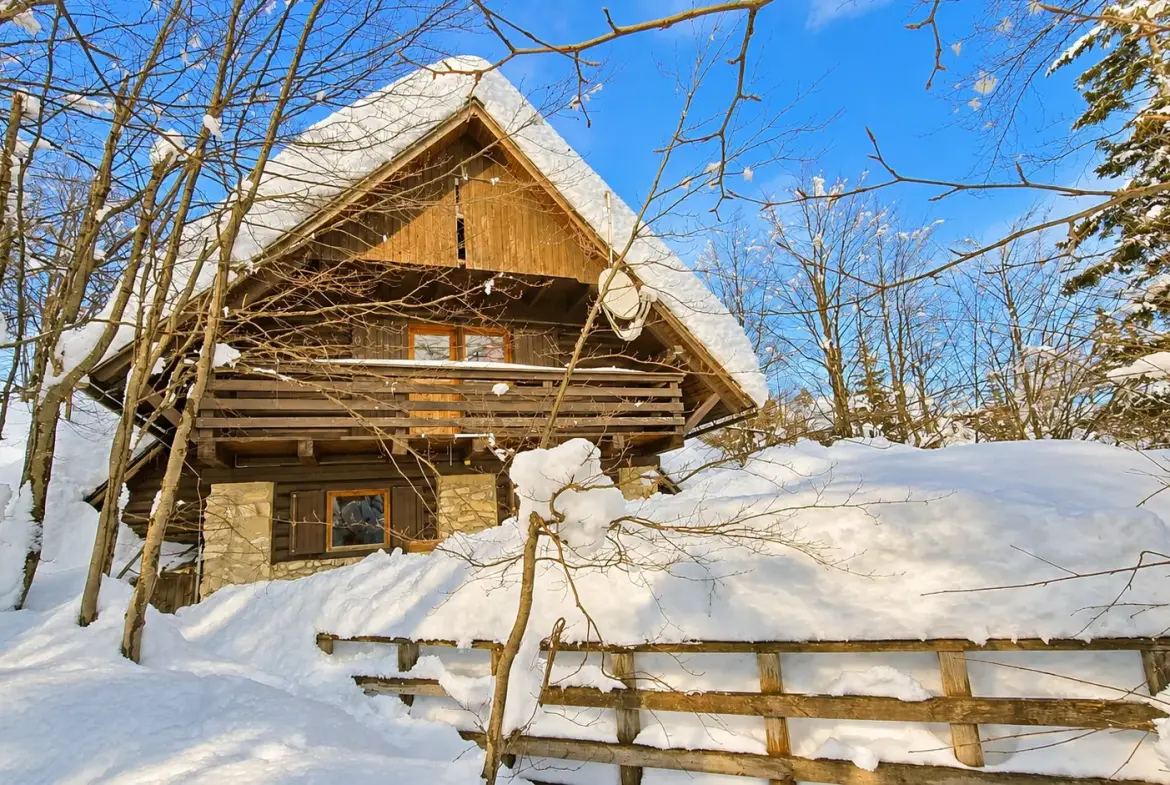 Bohinj area – Ski-In/Ski-Out Alpine Cottage in Vogel