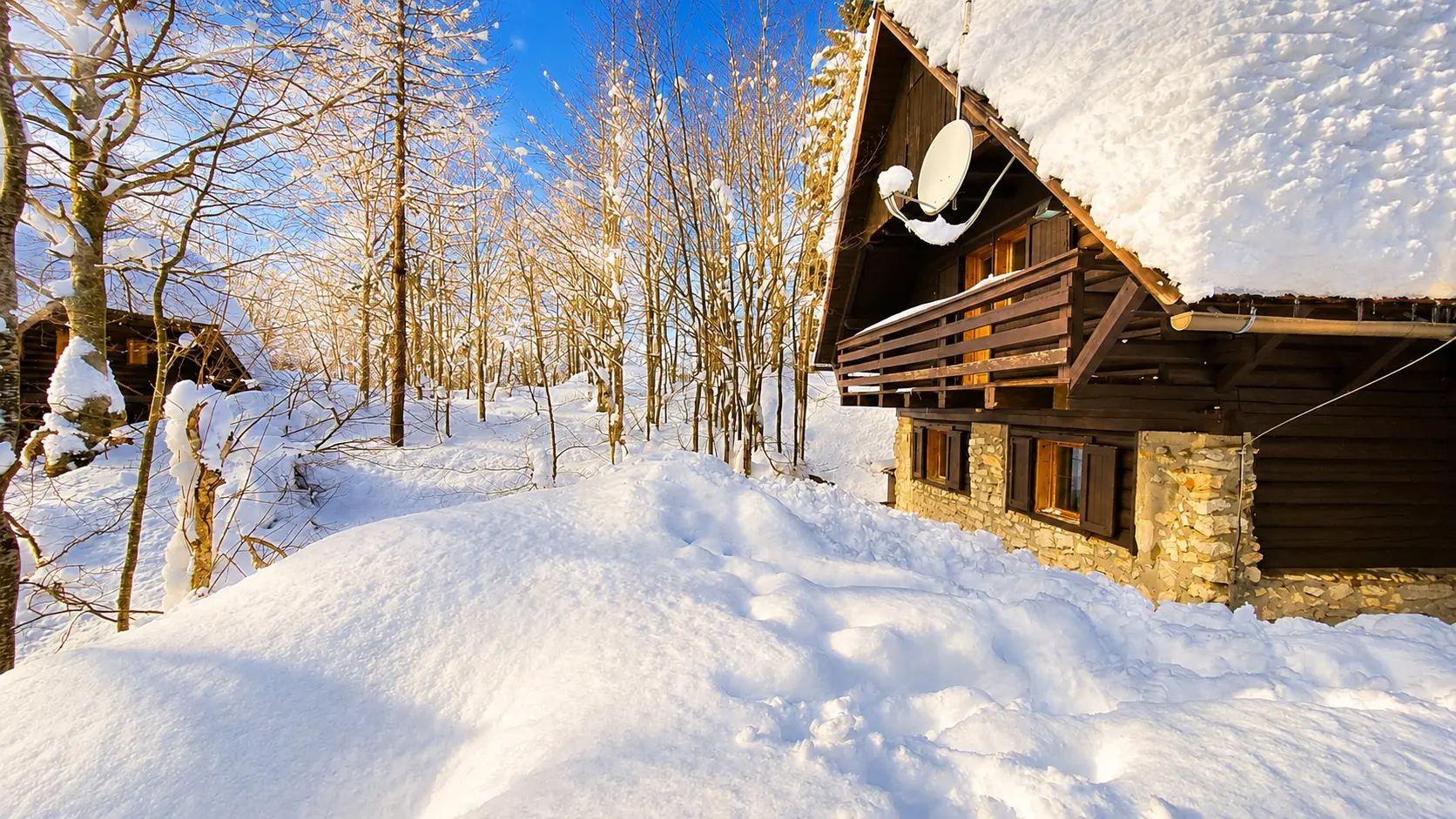 Bohinj area – Ski-In/Ski-Out Alpine Cottage in Vogel
